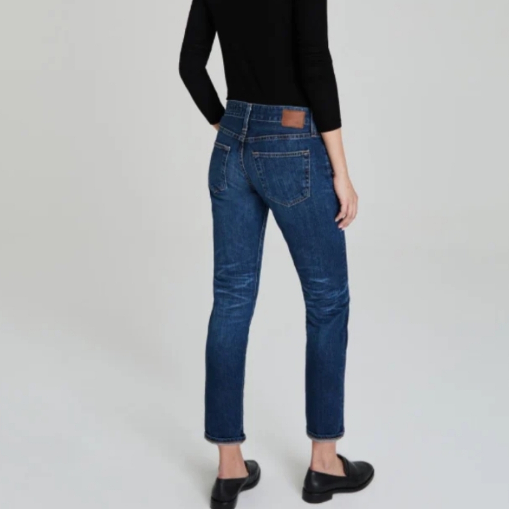 AG Goldschmied Ex-boyfriend Slim Crop Jeans Size 28 R - Picture 3 of 15
